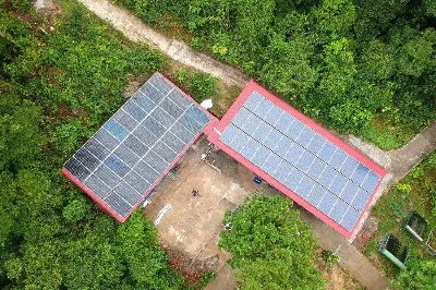 Kaoh Rong Samloem, Sihanoukville, Cambodian - Pure Off-Grid Island PV-Diesel ...